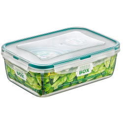 Φαγητοδοχείο Πλαστικό Ορθογώνιο 1400ml BPA Free