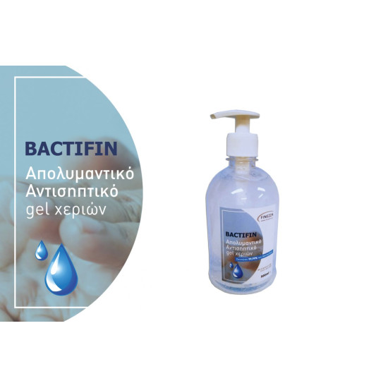 BACTIFIN - ΚΑΘΑΡΙΣΤΙΚΟ GEL ΧΕΡΙΩΝ ΜΕ ΗΠΙΑ ΑΝΤΙΣΗΠΤΙΚΗ ΔΡΑΣΗ (ΕΓΚΡΙΣΗ ΕΟΦ) BACTIFIN - ΚΑΘΑΡΙΣΤΙΚΟ GEL ΧΕΡΙΩΝ ΜΕ ΗΠΙΑ ΑΝΤΙΣΗΠΤΙΚΗ ΔΡΑΣΗ (ΕΓΚΡΙΣΗ ΕΟΦ)