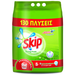 SKIP SPRING FRESH ΣΚΟΝΗ ΠΛΥΝΤΗΡΙΟΥ 130 ΜΕΖΟΥΡΕΣ 8,450Kg SKIP SPRING FRESH ΣΚΟΝΗ ΠΛΥΝΤΗΡΙΟΥ 130 ΜΕΖΟΥΡΕΣ 8,450Kg
